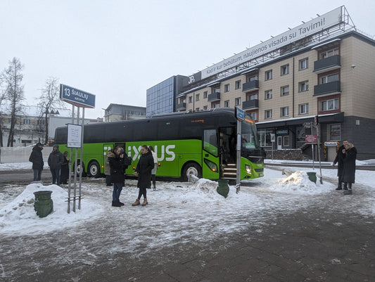 Bussing it from Riga to Vilnius—A Winter Adventure