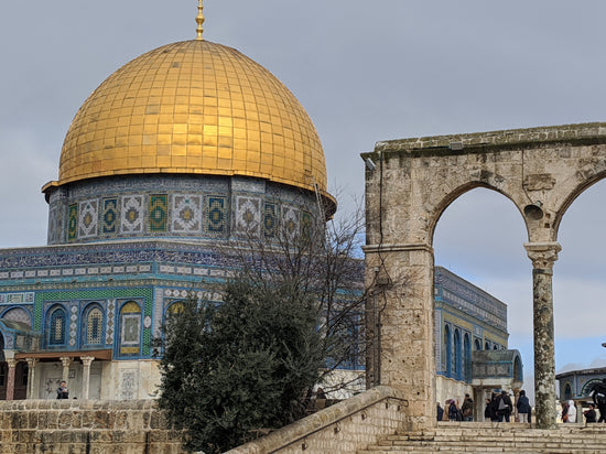 Jerusalem Israel Solo Travel Adventures Temple Mount Caliph Abd al-Malik