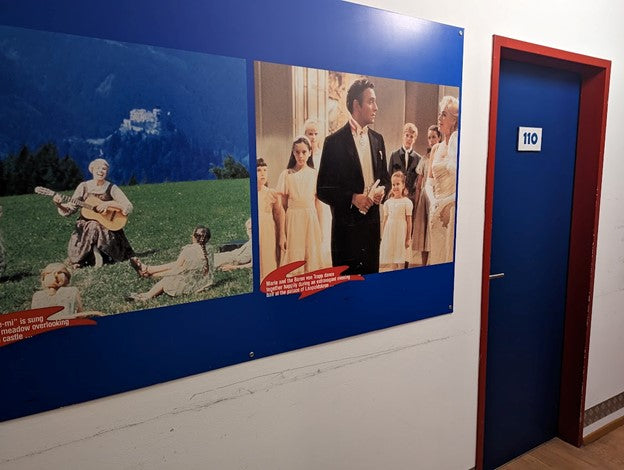 Hallway at Yoho International Youth Hostel Salzburg Austria